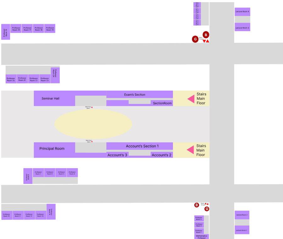 Ground Floor Map